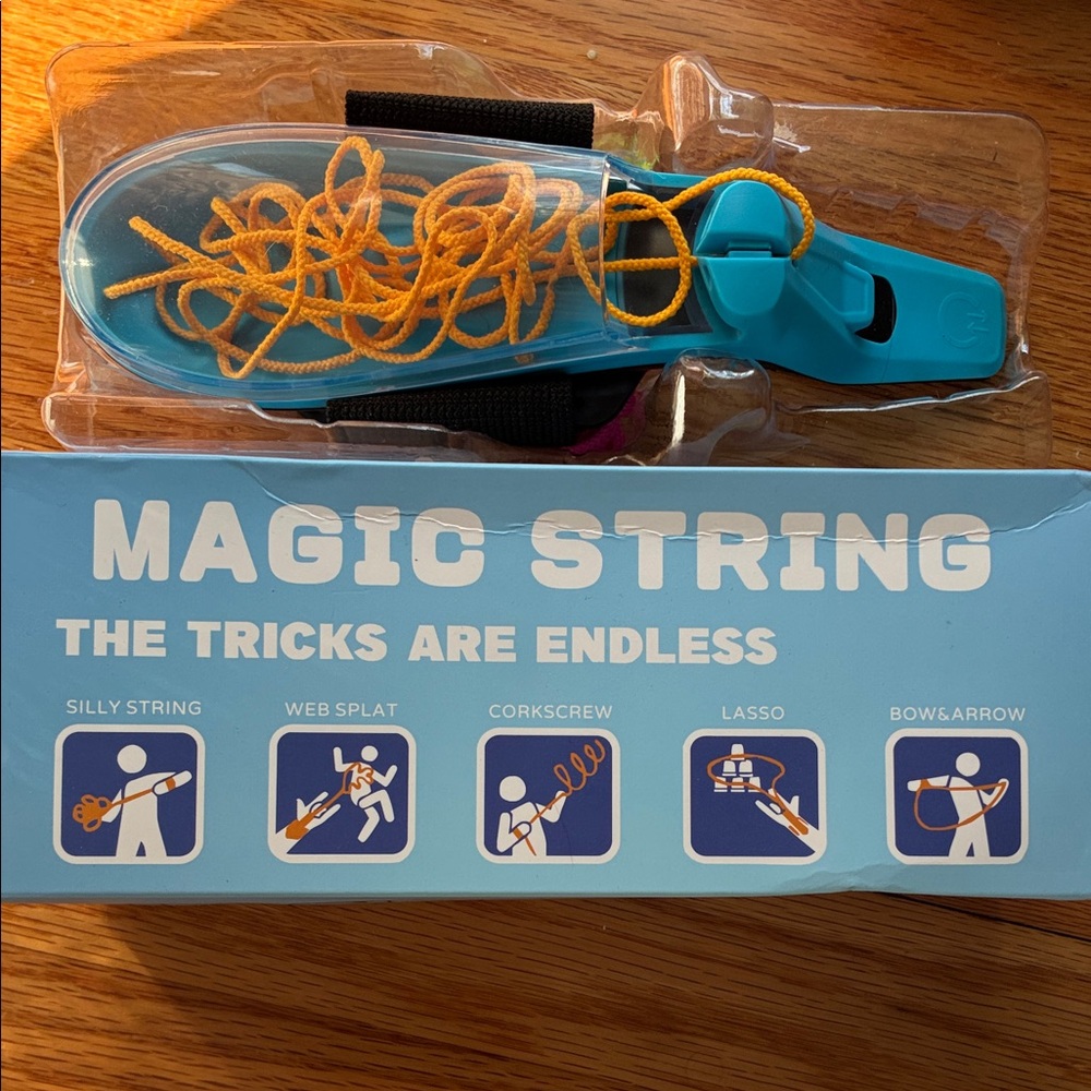 Magic String Toy with Blue Handle